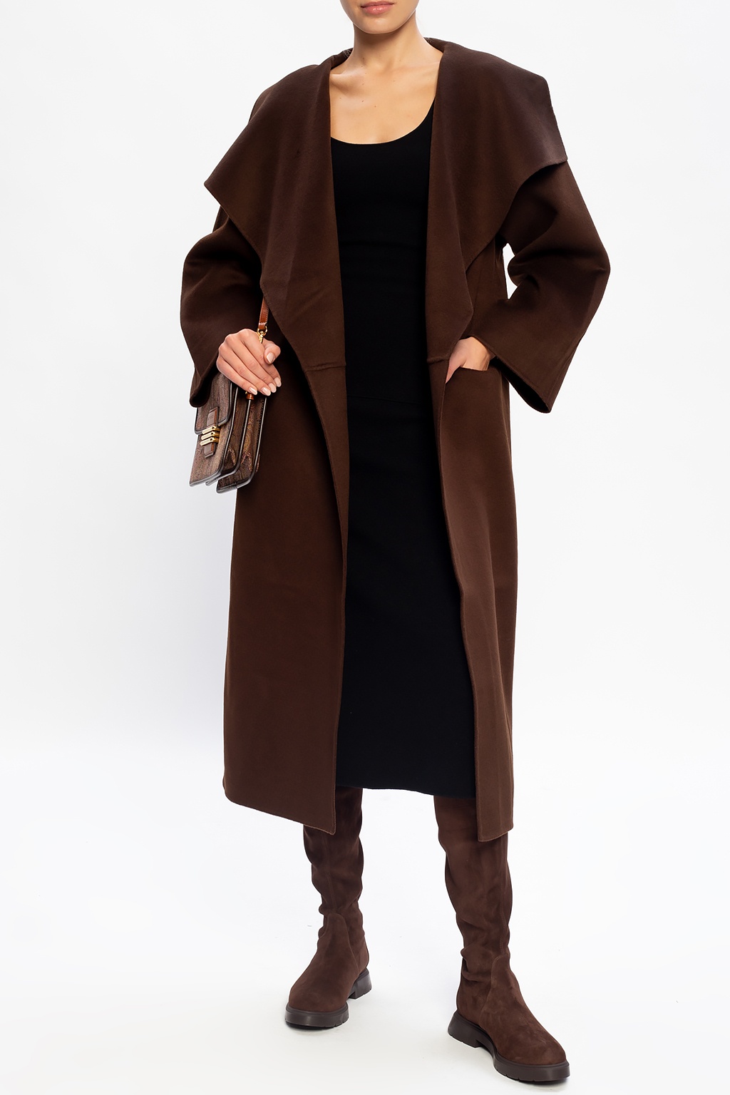 toteme annecy coat chocolate brown xs TOTEME Annecy コート toteme
